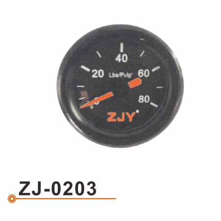 Calibrador de la presión del aceite ZJ-0203