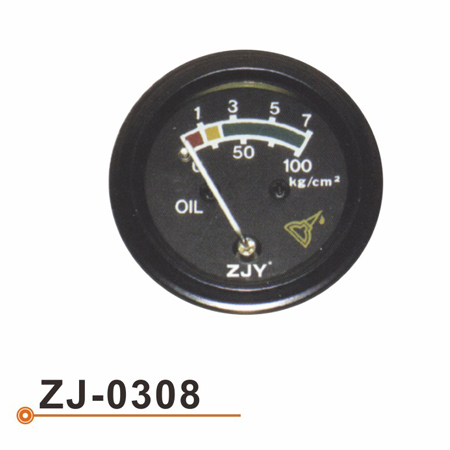 Calibrador de la presión del aceite ZJ-0308